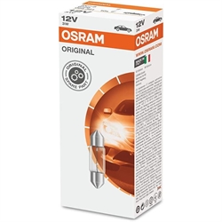 OSRAM ORIGINAL siluro 28mm 3W SV7-8 12V