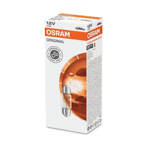 OSRAM ORIGINAL siluro 31mm 10W SV8,5-8 12V