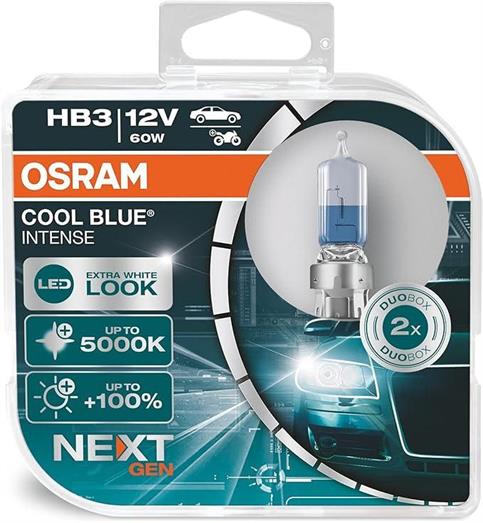 HB3 OSRAM COOL BLUE®INTENSE 12V DUOBOX
