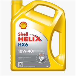 SHELL HELIX HX6 10W/40 CARTONE 1 LITRO