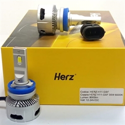 LED H11 GSF HERZ 35W 12-24V 8000lm 6000K (COPPIA)