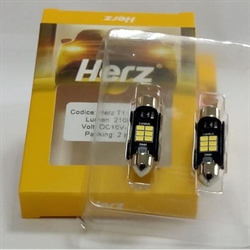 COPPIA LED HERZ T11 180°2W 10-16V CAN BUS