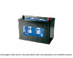 BATTERIA SAEM 65AH EFB 650A(EN) 12V BASSA